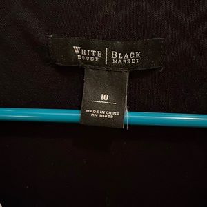 White house black market faux wrap dress